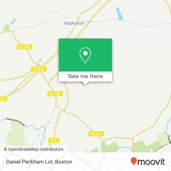 Mapa de Daniel Peckham Lot