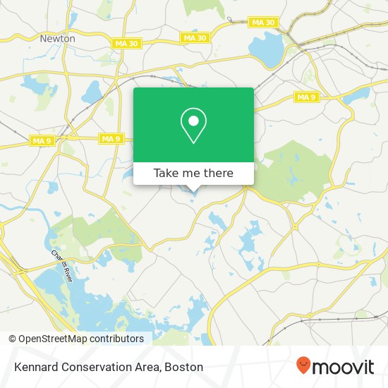 Mapa de Kennard Conservation Area