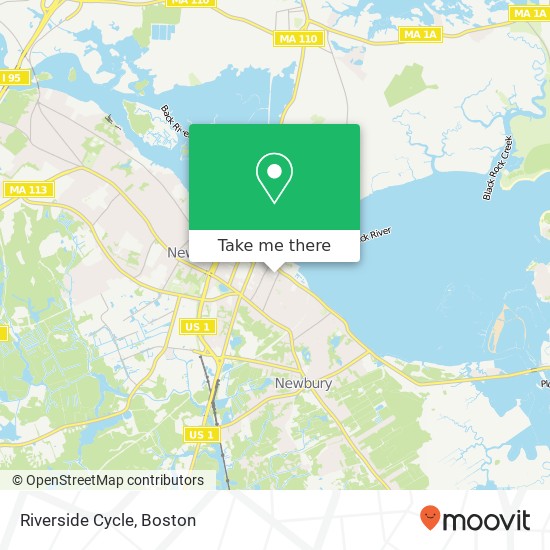 Mapa de Riverside Cycle