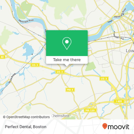 Mapa de Perfect Dental