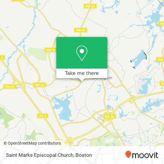 Saint Marks Episcopal Church map