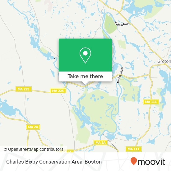 Mapa de Charles Bixby Conservation Area