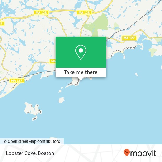 Mapa de Lobster Cove