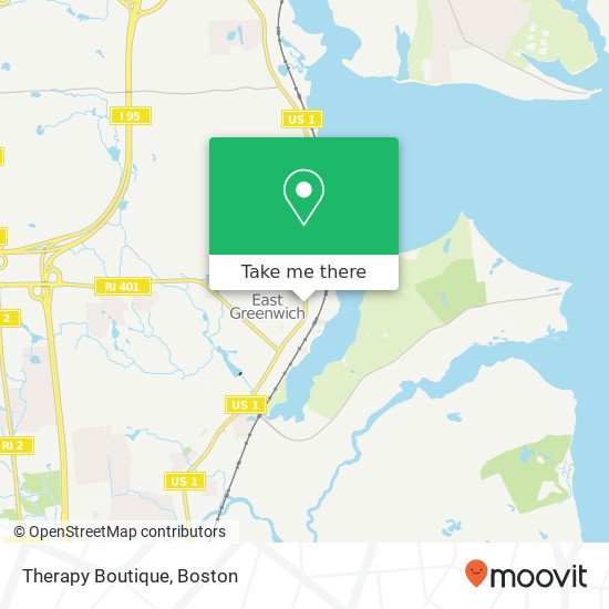 Therapy Boutique map