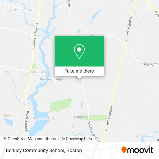 Berkley Community School map