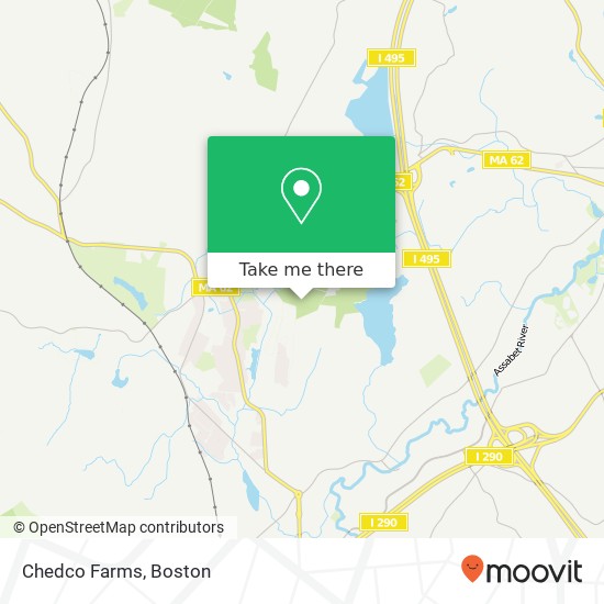 Mapa de Chedco Farms