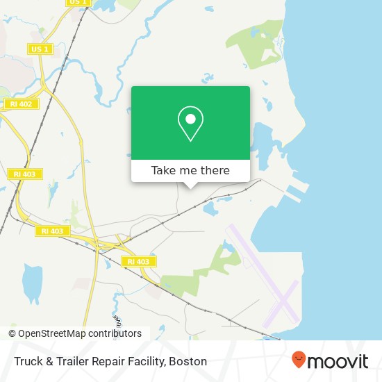 Mapa de Truck & Trailer Repair Facility