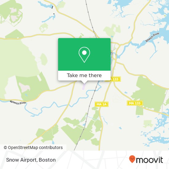 Snow Airport map