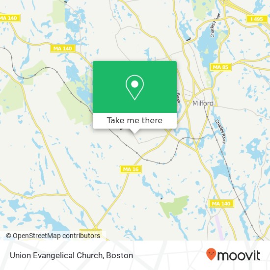 Mapa de Union Evangelical Church