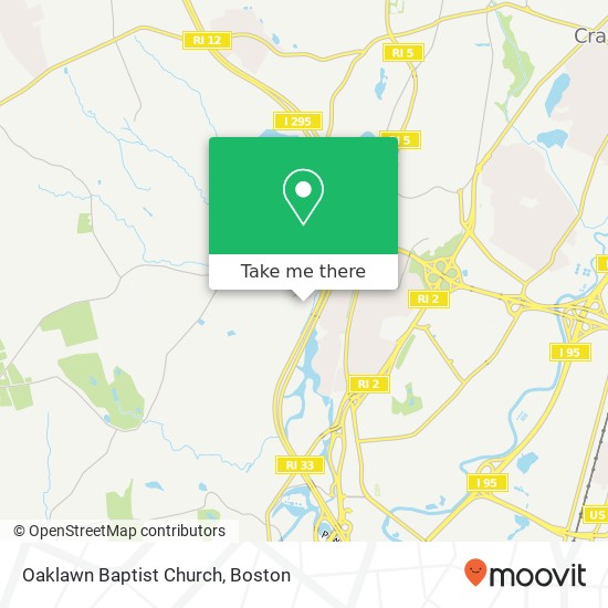 Oaklawn Baptist Church map