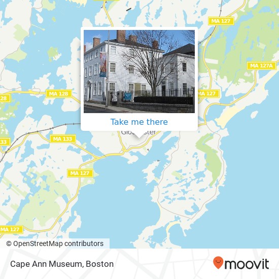 Mapa de Cape Ann Museum