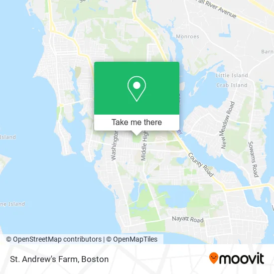 St. Andrew's Farm map