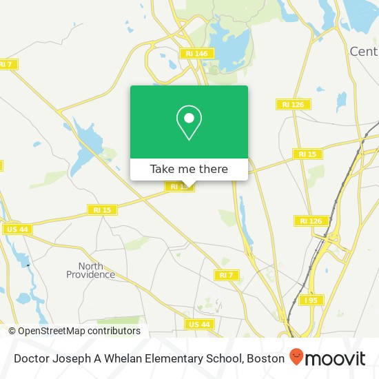 Doctor Joseph A Whelan Elementary School map