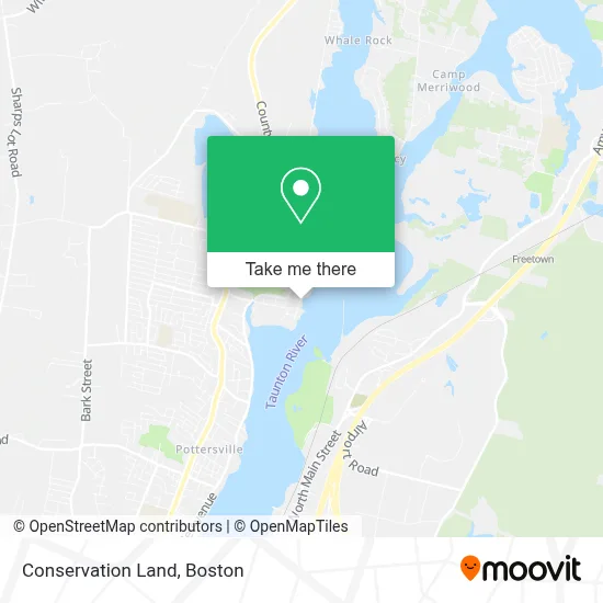 Conservation Land map