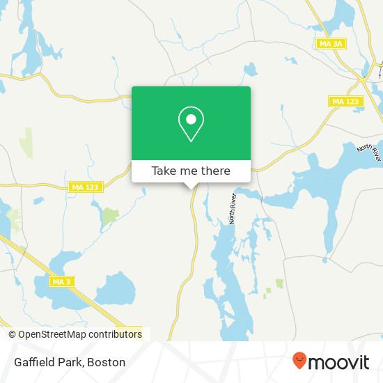 Gaffield Park map