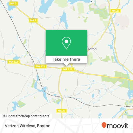 Verizon Wireless map