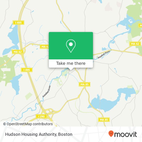 Mapa de Hudson Housing Authority