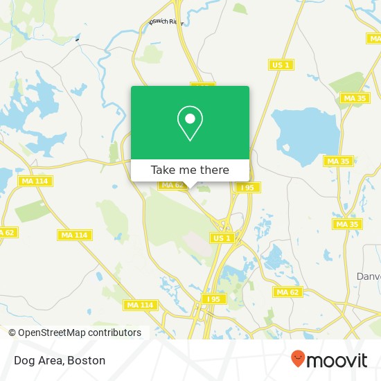 Dog Area map