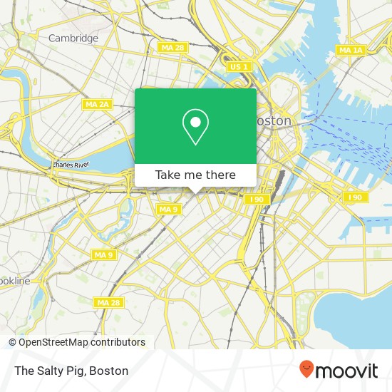Mapa de The Salty Pig