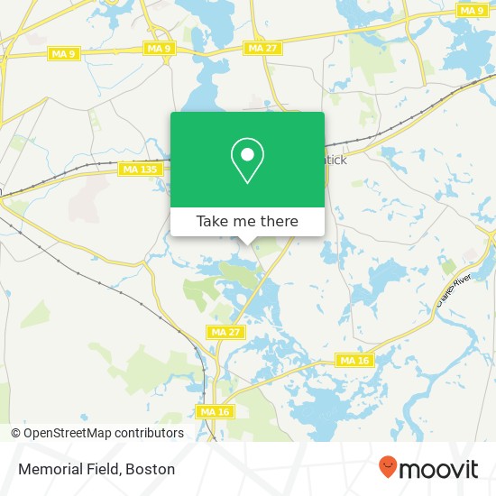 Mapa de Memorial Field