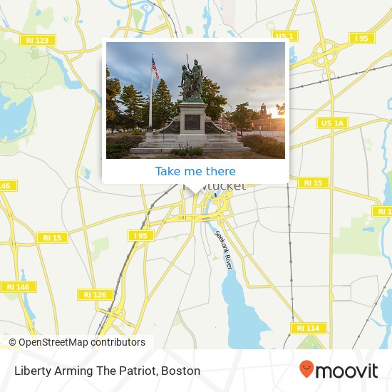 Liberty Arming The Patriot map