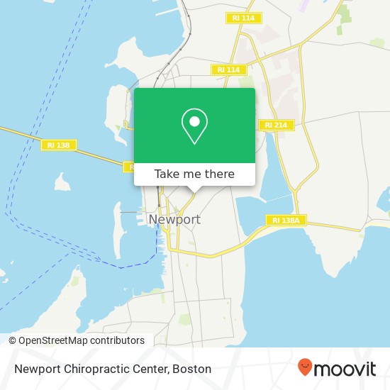 Mapa de Newport Chiropractic Center