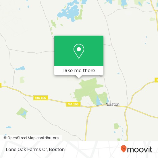 Mapa de Lone Oak Farms Cr