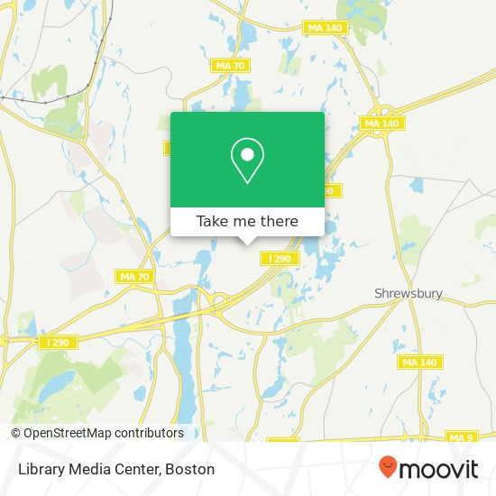 Mapa de Library Media Center