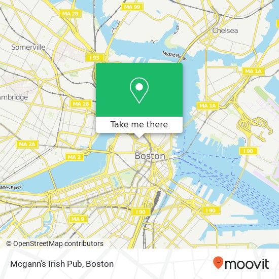 Mcgann's Irish Pub map