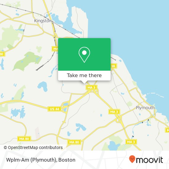 Mapa de Wplm-Am (Plymouth)