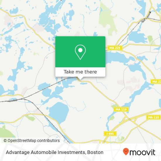 Advantage Automobile Investments map