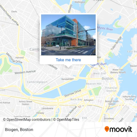 Mapa de Biogen