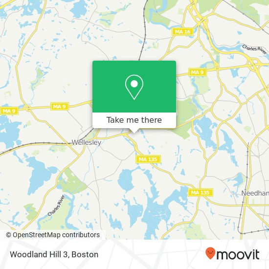 Mapa de Woodland Hill 3
