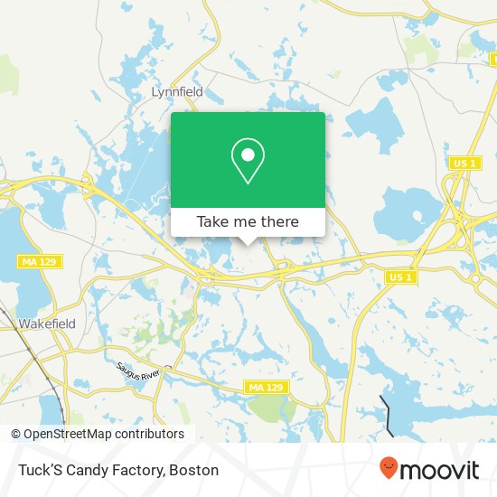 Mapa de Tuck’S Candy Factory