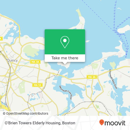 Mapa de O'Brien Towers Elderly Housing