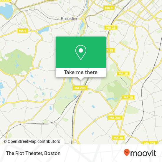 Mapa de The Riot Theater