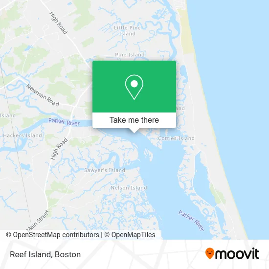 Reef Island map