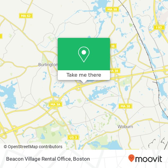 Mapa de Beacon Village Rental Office