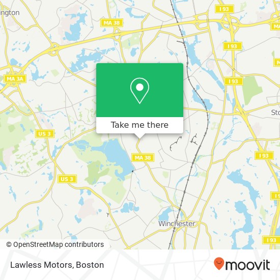 Mapa de Lawless Motors