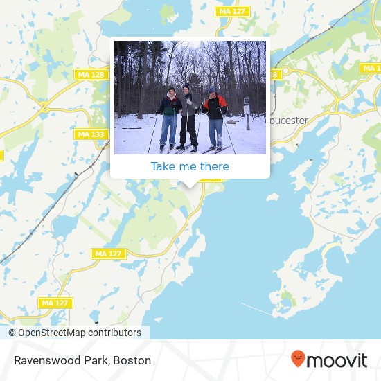 Mapa de Ravenswood Park