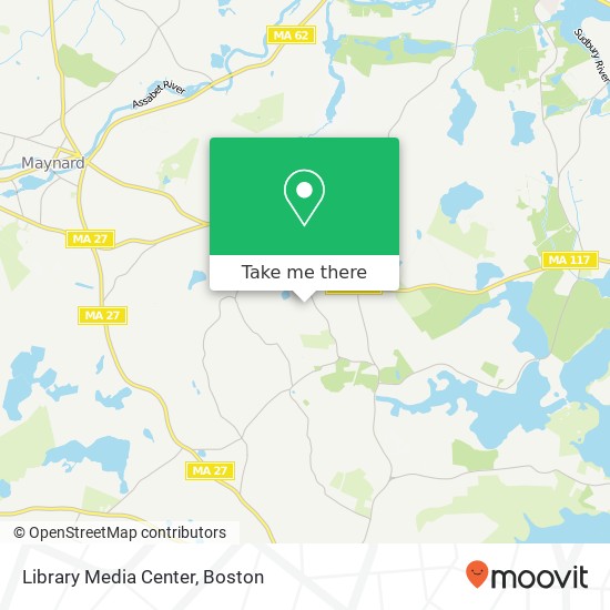 Library Media Center map