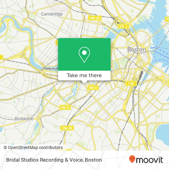 Bridal Studios Recording & Voice map