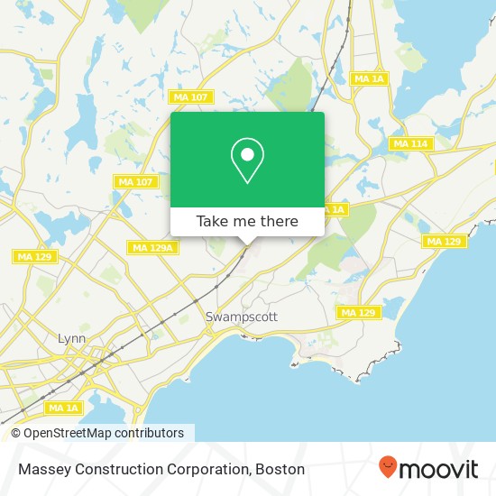 Massey Construction Corporation map