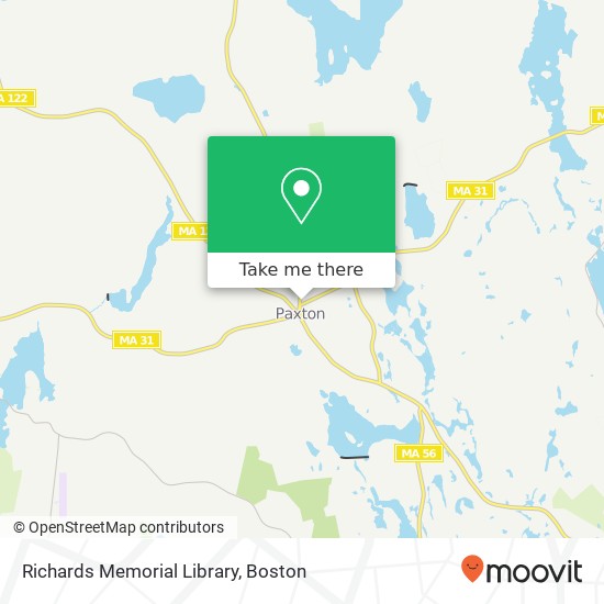 Mapa de Richards Memorial Library