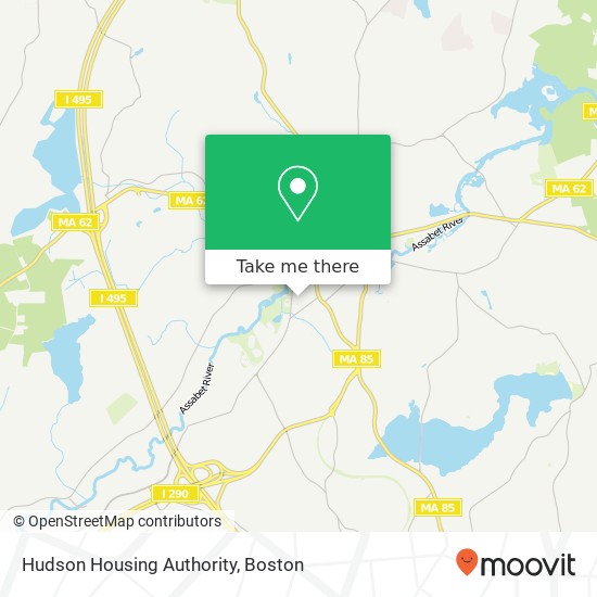 Mapa de Hudson Housing Authority