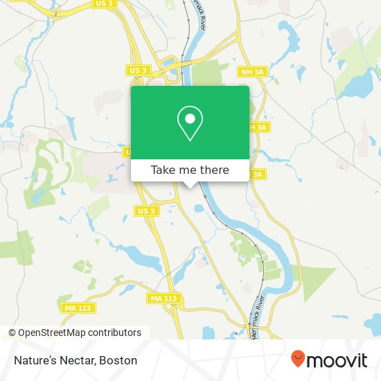 Mapa de Nature's Nectar