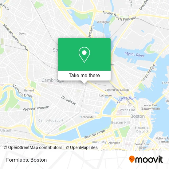 Mapa de Formlabs