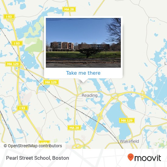 Mapa de Pearl Street School