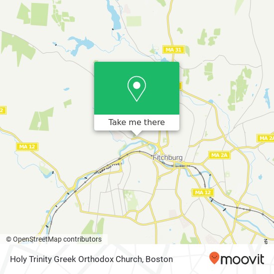 Holy Trinity Greek Orthodox Church map