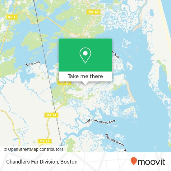 Chandlers Far Division map